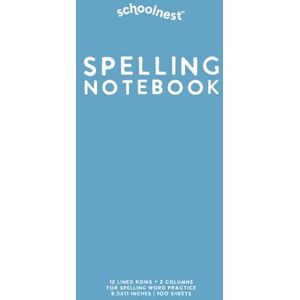 Van Sipe, Megan Spelling Notebook: Light Blue Softcover Journal for Spelling Words Van Sipe, Megan Spelling Notebook: Light Blue Softcover Journal for Spelling Words