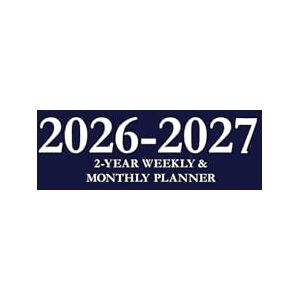 Owen, Cynthia 2026-2027 2-Year Weekly & Monthly Planner: Navy Blue 6x9 Hardcover Organizer with To-Do Lists, Notes, and Calendar Pages Owen, Cynthia 2026-2027 2-Year Weekly & Monthly Planner: Navy Blue 6x9 Hardcover Organizer with To-Do Lists, Notes, and Calendar Pages