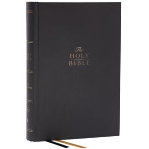 Thomas Nelson KJV Holy Bible with Apocrypha and 73,000 Center-Column Cross References, Hardcover, Red Letter, Comfort Print: King James Version Thomas Nelson KJV Holy Bible with Apocrypha and 73,000 Center-Column Cross References, Hardcover, Red Letter, Comfort Print: King James Version