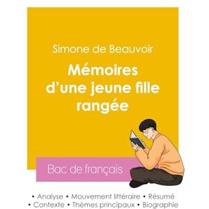 de Beauvoir, Simone Réussir son Bac de français 2026 : Analyse des Mémoires d'une jeune fille rangée de Simone de Beauvoir de Beauvoir, Simone Réussir son Bac de français 2026 : Analyse des Mémoires d'une jeune fille rangée de Simone de Beauvoir
