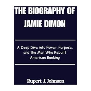 Johnson, Rupert J. The Biography Of Jamie Dimon: A Deep Dive into Power, Purpose, and the Man Who Rebuilt American Banking Johnson, Rupert J. The Biography Of Jamie Dimon: A Deep Dive into Power, Purpose, and the Man Who Rebuilt American Banking