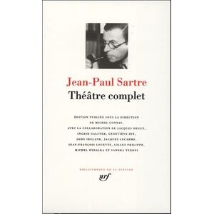 Sartre, Jean-Paul Theatre complet leatherbound (Bibliotheque De La Pleiade) Sartre, Jean-Paul Theatre complet leatherbound (Bibliotheque De La Pleiade)