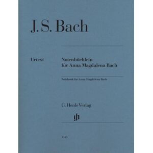 Bach, Johann SebastianHeinemann, Ernst-Günter(E) Notebook for Anna Magdalena Bachno fingeringsPiano: Instrumentation: Piano solo, Voice and Piano Bach, Johann SebastianHeinemann, Ernst-Günter(E) Notebook for Anna Magdalena Bachno fingeringsPiano: Instrumentation: Piano solo, Voice and Piano