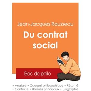 Rousseau, Jean-Jacques Réussir son Bac de philosophie 2025 : Analyse de l'essai Du contrat social de Jean-Jacques Rousseau Rousseau, Jean-Jacques Réussir son Bac de philosophie 2025 : Analyse de l'essai Du contrat social de Jean-Jacques Rousseau
