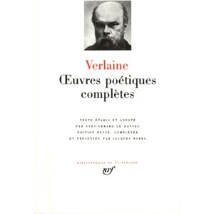Verlaine, Paul Oeuvres poetiques completes Verlaine, Paul Oeuvres poetiques completes