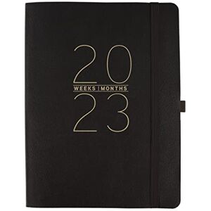 Graphique Designer Business Planners 18-Month Dated Calendar Black Vegan Leather Business Monthly Planner with Weekly Agenda & Notes for School, Work, or Home Jul 2022-Dec 2023 Graphique Designer Business Planners 18-Month Dated Calendar Black Vegan Leather Business Monthly Planner with Weekly Agenda & Notes for School, Work, or Home Jul 2022-Dec 2023