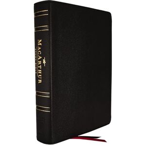 Thomas Nelson NASB, MacArthur Study Bible, 2nd Edition, Genuine Leather, Black, Comfort Print: Unleashing God's Truth One Verse at a Time Thomas Nelson NASB, MacArthur Study Bible, 2nd Edition, Genuine Leather, Black, Comfort Print: Unleashing God's Truth One Verse at a Time