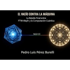 Pérez Burelli, Pedro Luis EL VACÍO CONTRA LA MÁQUINA: La Batalla Final entre FTW–Aleph∞ y la Computación Cuántica Pérez Burelli, Pedro Luis EL VACÍO CONTRA LA MÁQUINA: La Batalla Final entre FTW–Aleph∞ y la Computación Cuántica