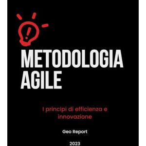 Report, Geo Metodologia Agile: I principi di efficienza e innovazione Report, Geo Metodologia Agile: I principi di efficienza e innovazione
