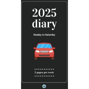 Bailey, Morgen 2025 Diary ~ Sunday to Saturday (car): Sunday to Saturday diary – 2 pages per week ~ 141 pages ~ A5 size (Morgen Bailey's Dated Diaries) Bailey, Morgen 2025 Diary ~ Sunday to Saturday (car): Sunday to Saturday diary – 2 pages per week ~ 141 pages ~ A5 size (Morgen Bailey's Dated Diaries)