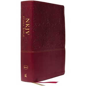 Thomas Nelson NKJV Study Bible, Leathersoft, Red, Full-Color, Comfort Print: The Complete Resource for Studying God’s Word Thomas Nelson NKJV Study Bible, Leathersoft, Red, Full-Color, Comfort Print: The Complete Resource for Studying God’s Word