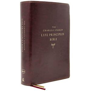 Thomas Nelson The NKJV, Charles F. Stanley Life Principles Bible, 2nd Edition, Leathersoft, Burgundy, Comfort Print: Growing in Knowledge and Understanding of God Through His Word Thomas Nelson The NKJV, Charles F. Stanley Life Principles Bible, 2nd Edition, Leathersoft, Burgundy, Comfort Print: Growing in Knowledge and Understanding of God Through His Word
