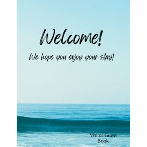 Designs, Lilrugratz Welcome Guest Book: Visitor Guest Book / Sign In Log Book For AirBnB , VRBO, Cabins, Vacation Rentals, Beach House, Bed & Breakfast and More Designs, Lilrugratz Welcome Guest Book: Visitor Guest Book / Sign In Log Book For AirBnB , VRBO, Cabins, Vacation Rentals, Beach House, Bed & Breakfast and More