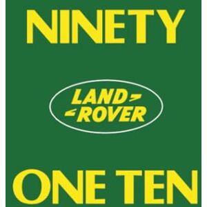 Jaguar Land Rover Limited LAND ROVER NINETY ONE TEN: LSM0054 HB (Edition 7). (Official Handbooks) Jaguar Land Rover Limited LAND ROVER NINETY ONE TEN: LSM0054 HB (Edition 7). (Official Handbooks)