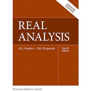 Royden, Halsey Real Analysis (Classic Version) (Pearson Modern Classics for Advanced Mathematics Series) Royden, Halsey Real Analysis (Classic Version) (Pearson Modern Classics for Advanced Mathematics Series)