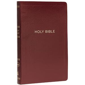 Thomas Nelson NKJV, Thinline Reference Bible, Leather-Look, Burgundy, Red Letter, Comfort Print: Holy Bible, New King James Version Thomas Nelson NKJV, Thinline Reference Bible, Leather-Look, Burgundy, Red Letter, Comfort Print: Holy Bible, New King James Version