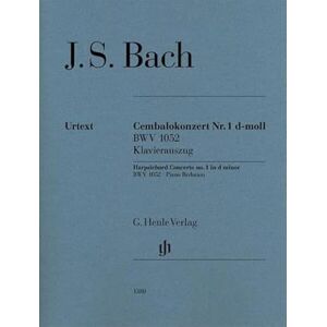 Cembalokonzert Nr. 1 d-moll BWV 1052: Instrumentation: 2 Pianos, 4-hands, Piano Concertos Cembalokonzert Nr. 1 d-moll BWV 1052: Instrumentation: 2 Pianos, 4-hands, Piano Concertos