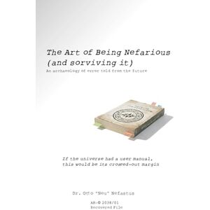 Nefastus, Dr Otto Neu The art of being nefarious (and sorviving it): An archaeology of error told from the future Nefastus, Dr Otto Neu The art of being nefarious (and sorviving it): An archaeology of error told from the future
