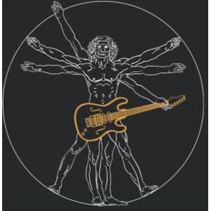 Media, TinaCara Guitar Player Da Vinci vitruvian man, music notebook, sheet music book, for beginners & advanced players: Blank, dot grid & staves , 120 pages Media, TinaCara Guitar Player Da Vinci vitruvian man, music notebook, sheet music book, for beginners & advanced players: Blank, dot grid & staves , 120 pages