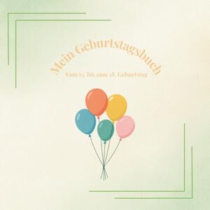 Orujova, Veronika Mein Geburtstagsbuch: Ein liebevoll gestaltetes Erinnerungsalbum für Jugendliche von 13 bis 18 Jahren mit Platz für Fotos, Geschenke, Geburtstagsmottos und Handabdrücke Orujova, Veronika Mein Geburtstagsbuch: Ein liebevoll gestaltetes Erinnerungsalbum für Jugendliche von 13 bis 18 Jahren mit Platz für Fotos, Geschenke, Geburtstagsmottos und Handabdrücke