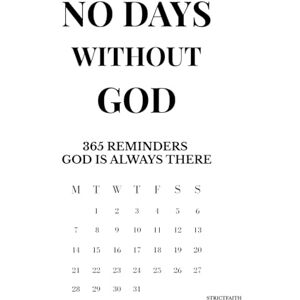Gülcan, Sean No days without God: 365 reminders God is always there. Gülcan, Sean No days without God: 365 reminders God is always there.