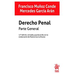 Tirant lo Blanch Derecho Penal Part General 11ª Edision Tirant lo Blanch Derecho Penal Part General 11ª Edision