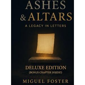 Foster, Miguel Ashes & Altars: A Legacy in Letters Deluxe Edition Foster, Miguel Ashes & Altars: A Legacy in Letters Deluxe Edition