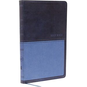 Thomas Nelson KJV Holy Bible: Value Thinline, Blue Leathersoft, Red Letter, Comfort Print: King James Version: Holy Bible, King James Version Thomas Nelson KJV Holy Bible: Value Thinline, Blue Leathersoft, Red Letter, Comfort Print: King James Version: Holy Bible, King James Version