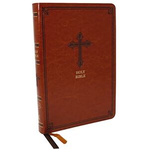 Thomas Nelson KJV Holy Bible: Large Print Thinline, Brown Leathersoft, Red Letter, Comfort Print: King James Version: Holy Bible, King James Version Thomas Nelson KJV Holy Bible: Large Print Thinline, Brown Leathersoft, Red Letter, Comfort Print: King James Version: Holy Bible, King James Version