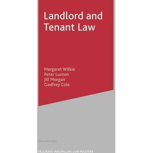 Wilkie, Margaret Landlord and Tenant Law: 16 (Hart Law Masters) Wilkie, Margaret Landlord and Tenant Law: 16 (Hart Law Masters)