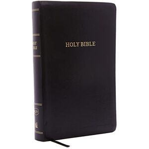 Thomas Nelson KJV Holy Bible: Personal Size Giant Print with 43,000 Cross References, Black Leather-Look, Red Letter, Comfort Print: King James Version: Holy Bible, King James Version Thomas Nelson KJV Holy Bible: Personal Size Giant Print with 43,000 Cross References, Black Leather-Look, Red Letter, Comfort Print: King James Version: Holy Bible, King James Version