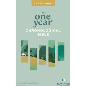 Tyndale House Publishers NLT One Year Chronological Bible Slimline Large Print (New Living Translation): Premium Slimline, Large Print Tyndale House Publishers NLT One Year Chronological Bible Slimline Large Print (New Living Translation): Premium Slimline, Large Print
