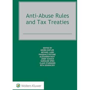 Anti-Abuse Rules and Tax Treaties Anti-Abuse Rules and Tax Treaties
