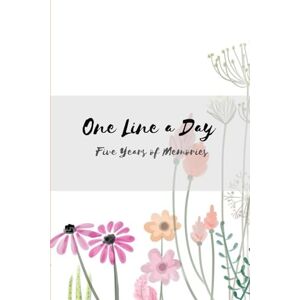 Books, Me One Line a Day: Five Years of Memories: Meadow Flowers Cover 5 Year Journal, Daily Journal, Yearly Journal, Memory Journal Books, Me One Line a Day: Five Years of Memories: Meadow Flowers Cover 5 Year Journal, Daily Journal, Yearly Journal, Memory Journal