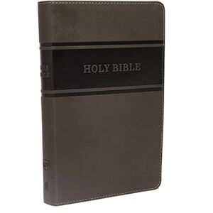 Thomas Nelson KJV Holy Bible: Deluxe Gift, Gray Leathersoft, Red Letter, Comfort Print: King James Version: Holy Bible, King James Version Thomas Nelson KJV Holy Bible: Deluxe Gift, Gray Leathersoft, Red Letter, Comfort Print: King James Version: Holy Bible, King James Version