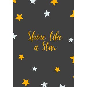 Mandal, Pooja Shine Like a Star: Ruled Notebook, 100 Ruled Pages, 7 x 10, Dark Cover Mandal, Pooja Shine Like a Star: Ruled Notebook, 100 Ruled Pages, 7 x 10, Dark Cover