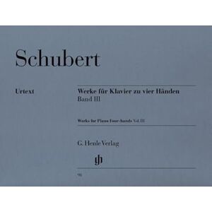 Schubert, Franz Works for Piano four-hands Vol. 3 piano (4 hands) (HN 98) Schubert, Franz Works for Piano four-hands Vol. 3 piano (4 hands) (HN 98)