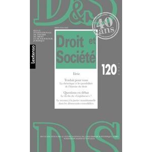 Collectif Revue Droit et Société 120/2025 Collectif Revue Droit et Société 120/2025