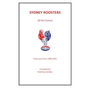 Geddes, Matthew Sydney Roosters: All The Scores Geddes, Matthew Sydney Roosters: All The Scores