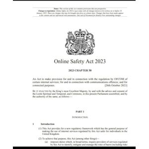 Bugeja, Dr Alex The Online Safety Act 2023 Explained (Law Decoded: Making Sense of Legal Texts for Business, Tech & Beyond) Bugeja, Dr Alex The Online Safety Act 2023 Explained (Law Decoded: Making Sense of Legal Texts for Business, Tech & Beyond)