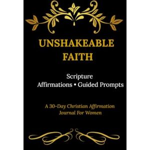 Williams, Menyana Taskeen Unshakeable Faith: A 3o-Day Christian Affirmation Journal for Women Williams, Menyana Taskeen Unshakeable Faith: A 3o-Day Christian Affirmation Journal for Women