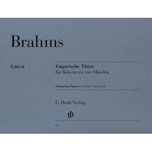 Brahms, Johannes Hungarian Dances 1 21 piano (HN 68) Brahms, Johannes Hungarian Dances 1 21 piano (HN 68)
