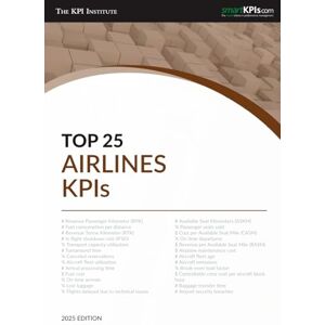 The KPI Institute Top 25 Airlines KPIs 2025 Edition The KPI Institute Top 25 Airlines KPIs 2025 Edition