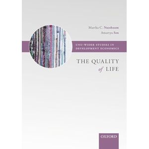 The Quality of Life (WIDER Studies in Development Economics) The Quality of Life (WIDER Studies in Development Economics)
