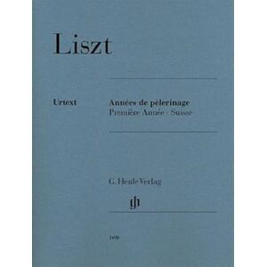 Liszt, Franz Années de pèlerinage, Première Année Suisse: Instrumentation: Piano solo Liszt, Franz Années de pèlerinage, Première Année Suisse: Instrumentation: Piano solo