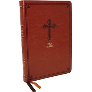 Thomas Nelson KJV Holy Bible: Thinline, Brown Leathersoft, Red Letter, Comfort Print: King James Version: Holy Bible, King James Version Thomas Nelson KJV Holy Bible: Thinline, Brown Leathersoft, Red Letter, Comfort Print: King James Version: Holy Bible, King James Version