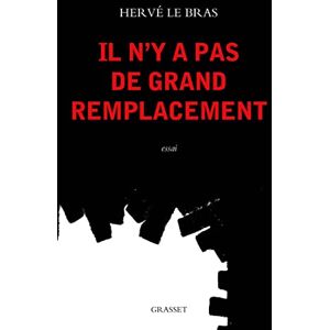 Le Bras, Hervé Il n'y a pas de grand remplacement: essai Le Bras, Hervé Il n'y a pas de grand remplacement: essai