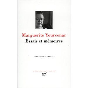 Yourcenar, Marguerite Essais et memoires leatherbound Yourcenar, Marguerite Essais et memoires leatherbound