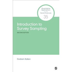 Kalton, Graham Introduction to Survey Sampling (Quantitative Applications in the Social Sciences) Kalton, Graham Introduction to Survey Sampling (Quantitative Applications in the Social Sciences)