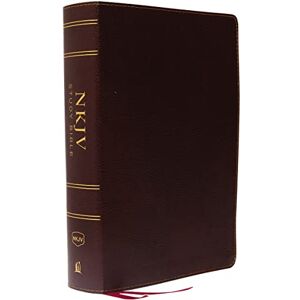 Thomas Nelson NKJV Study Bible, Bonded Leather, Burgundy, Full-Color, Thumb Indexed, Comfort Print: The Complete Resource for Studying God’s Word Thomas Nelson NKJV Study Bible, Bonded Leather, Burgundy, Full-Color, Thumb Indexed, Comfort Print: The Complete Resource for Studying God’s Word